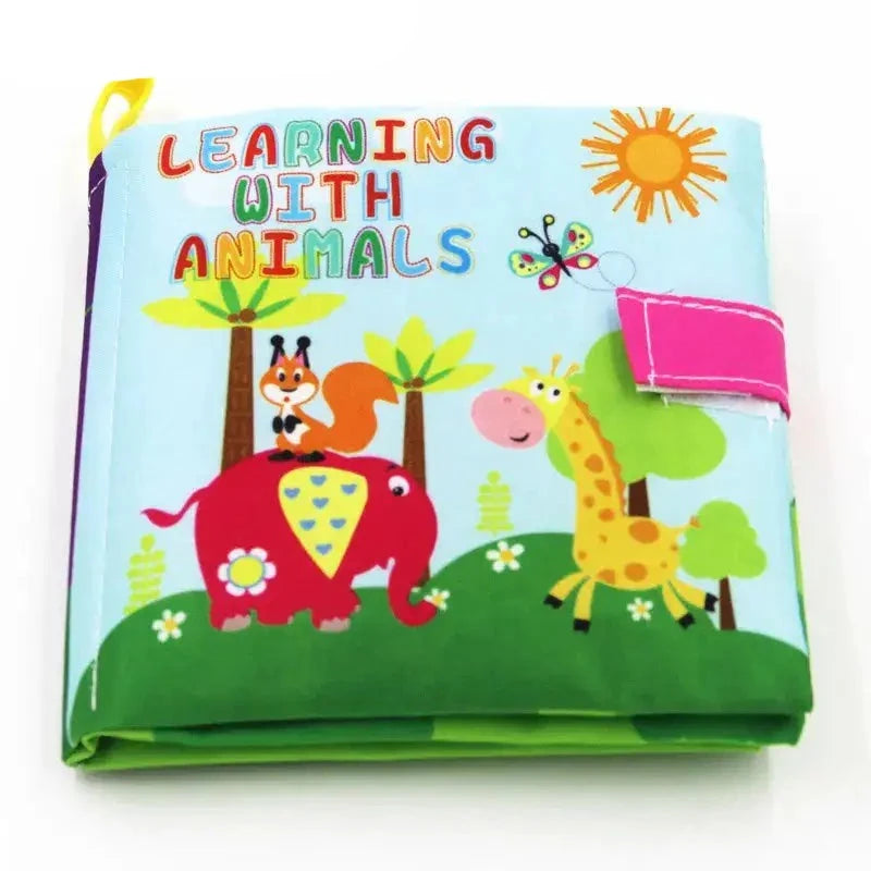 3D Soft Baby Books Activity Quiet Cloth Book