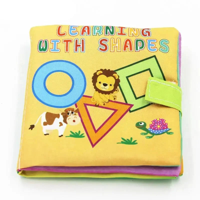 3D Soft Baby Books Activity Quiet Cloth Book